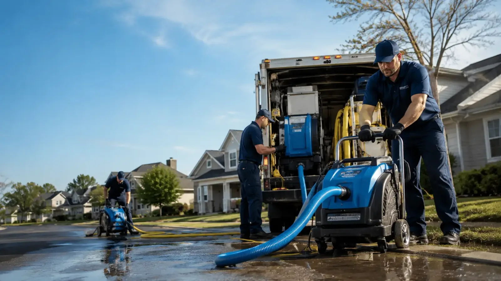 Flood Damage Cleanup in Bahama, NC